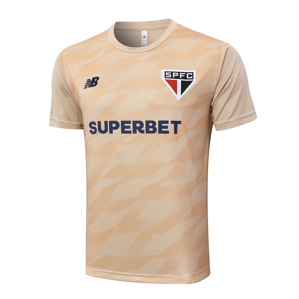 Trikot Trainingsshirt Sao Paulo 2024-2025 Gelb